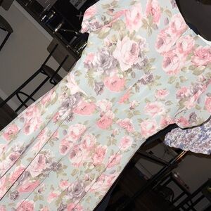 Floral Print Women's Dress